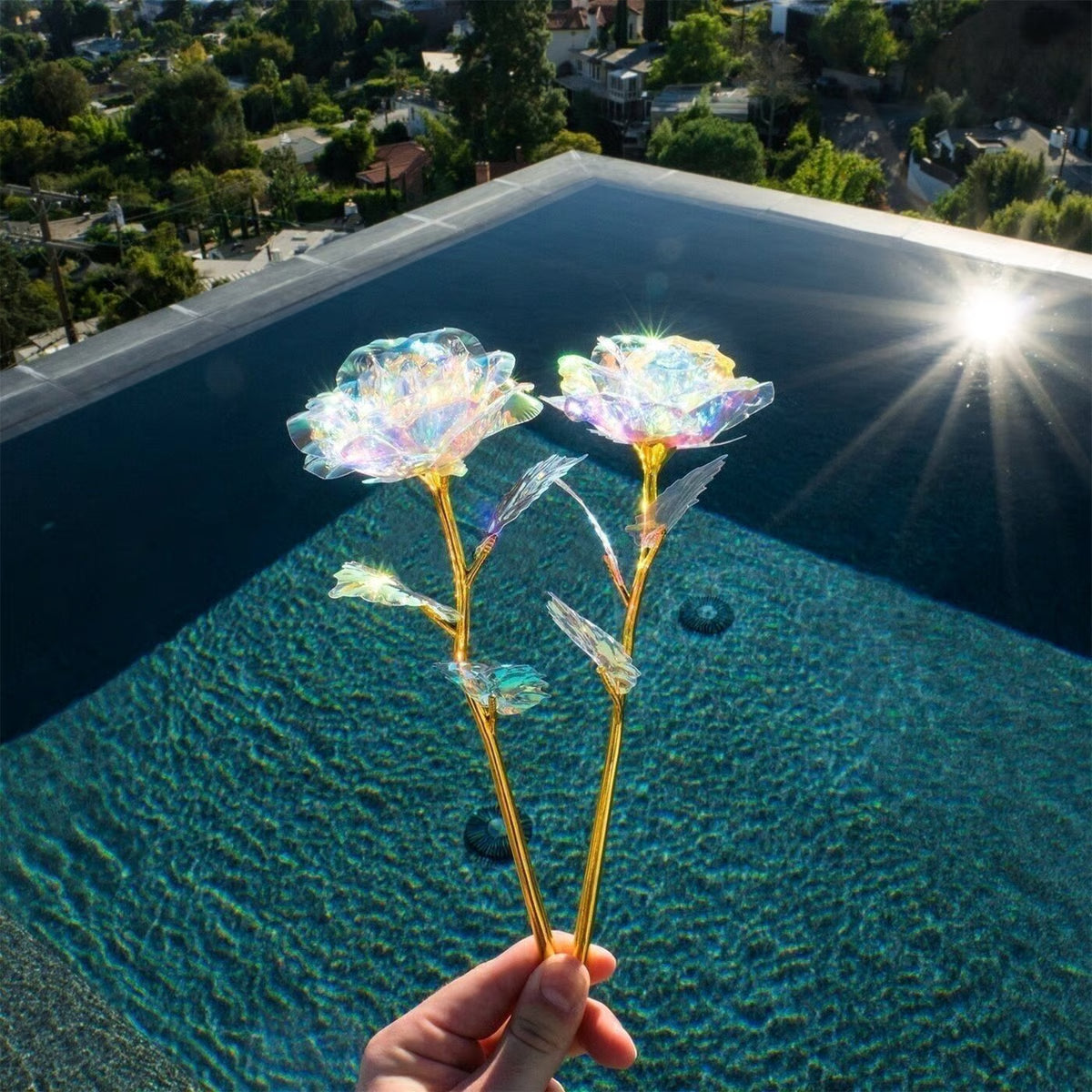 ❤️ Gold Leaf Rose in Boxed Packaging