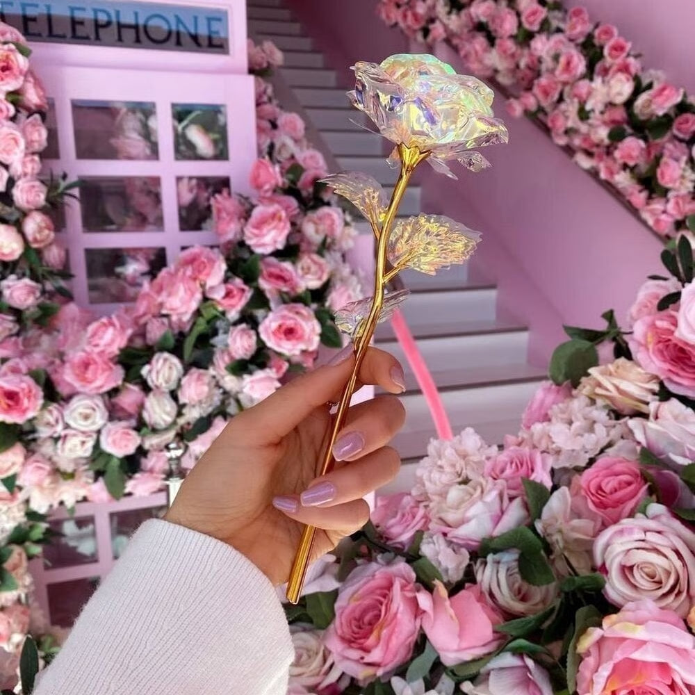 ❤️ Gold Leaf Rose in Boxed Packaging